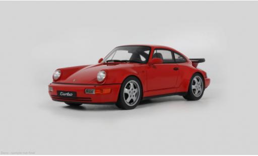 Porsche 964 Turbo 1/18 GT Spirit 911  3.3 rouge 1991 1:18 miniature