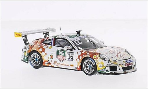 Porsche 911 GT3 Cup 1/43 Spark No.16 TAG Heuer Supercup Monaco 2013 miniature