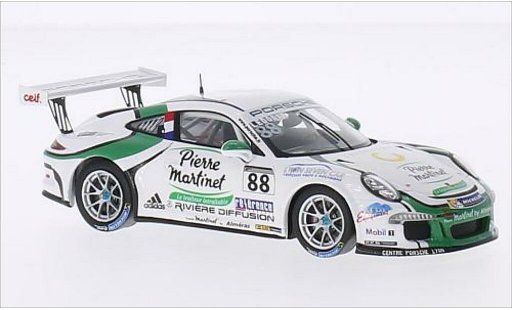 Porsche 911 GT3 Cup 1/43 Spark No.88 Team Martinet Almeras Carrera Frankreich 2014 miniature