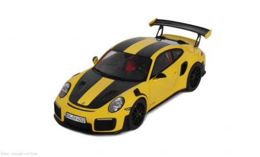 Porsche 992 GTS 1/18 GT Spirit 911 (.1) 2 RS jaune/noire 2017 1:18