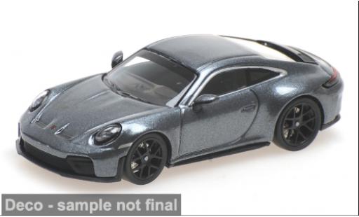 Porsche 992 GT3 1/64 Minichamps 911 (.2) Touring grise 2025 1:64 miniature