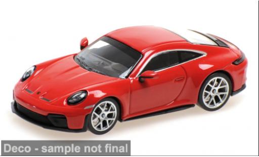 Porsche 992 GT3 1/64 Minichamps 911 (.2) Touring rouge 2025 1:64 miniature