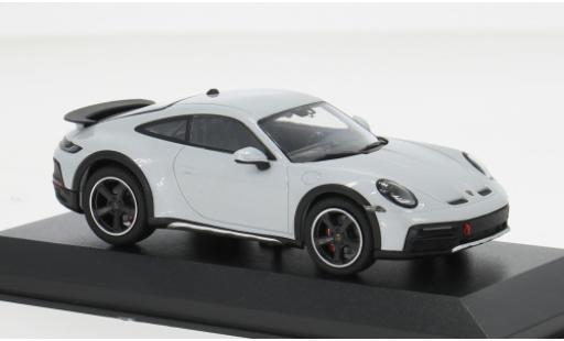 Porsche 992 1/43 Minichamps 911  Dakar grise 2022 1:43 miniature