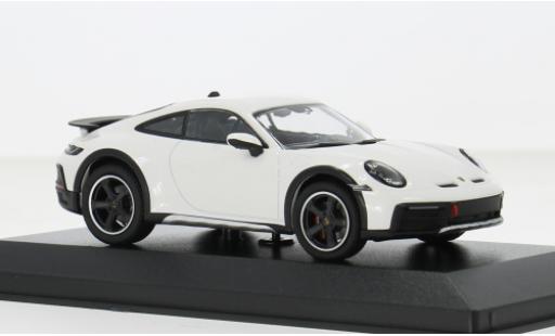 Porsche 992 1/43 Minichamps 911  Dakar blanche 2022 1:43 miniature
