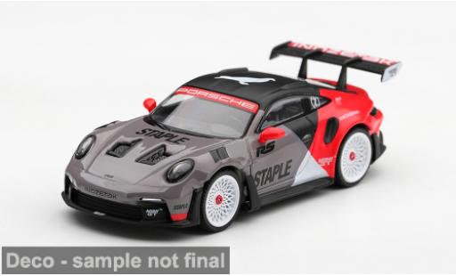 Porsche 992 GT3 R 1/64 Mini GT 911  S grise/noire 2025 1:64 miniature