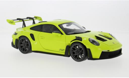 Porsche 992 GT3 R 1/18 Minichamps 911  S verte 2024 1:18 miniature