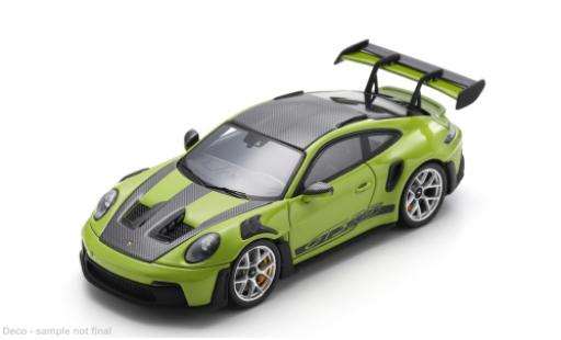 Porsche 992 GT3 R 1/43 Spark 911  S verte/noire 2023 1:43 miniature