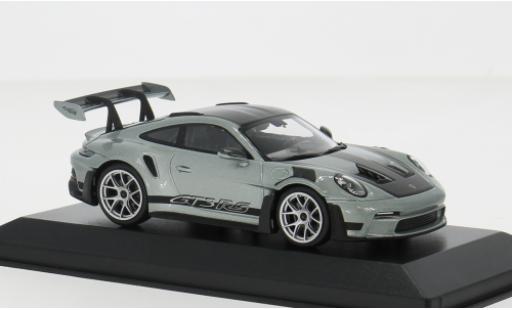 Porsche 992 GT3 R 1/43 Minichamps 911  S grise 2023 1:43 miniature