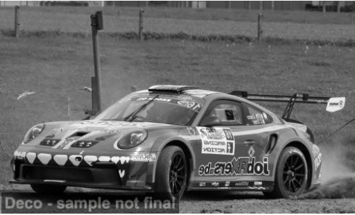 Miniature Porsche 992 911  Rally GT Rally Ypres 2026 #3 K.Meeke/S.Loudon 1/43 IXO