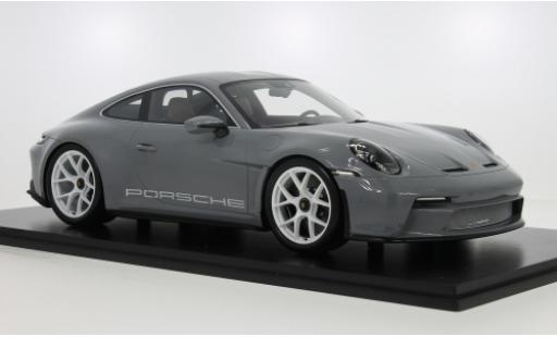 Porsche 992 1/12 Schuco 911  S/T grise 2024 1:12 miniature