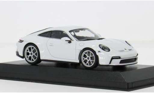 Porsche 992 1/43 Minichamps 911  S/T blanche 2023 1:43 miniature