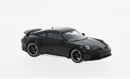 Porsche 992 1/64 Mini GT 911  noire 2023 1:64 miniature
