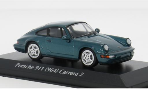 Miniature Porsche 993 1/43 Maxichamps 911  Carr turquoise 1:43 Porsche 993 1/43 Maxichamps 911  Carr turquoise 1:43 miniature