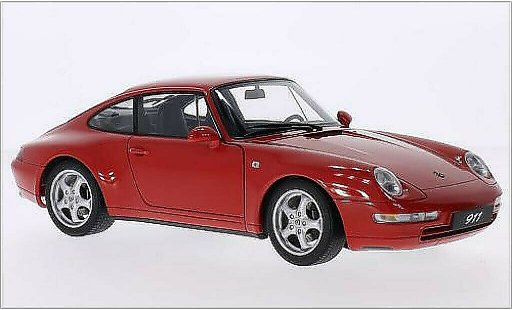Porsche 911 Carrera 1/18 Autoart rouge 1995 miniature