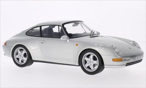 Porsche 911 Carrera 1/18 Norev grise 1 miniature