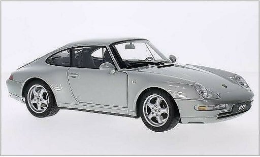 Porsche 911 Carrera 1/18 Autoart grise 1995 miniature
