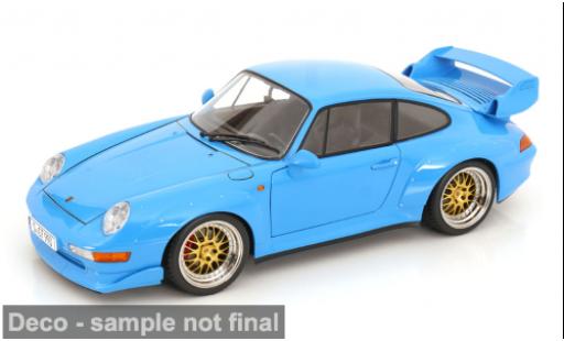 Porsche 993 GT2 1/12 KK Scale 911  bleue 1996 1:12 miniature