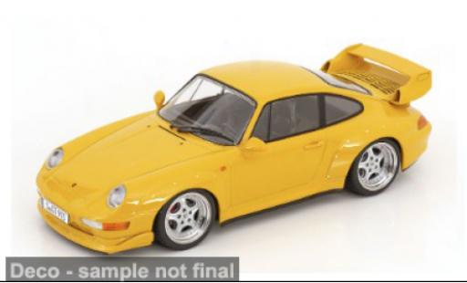 Porsche 993 GT2 1/18 KK Scale 911  jaune 1996 1:18