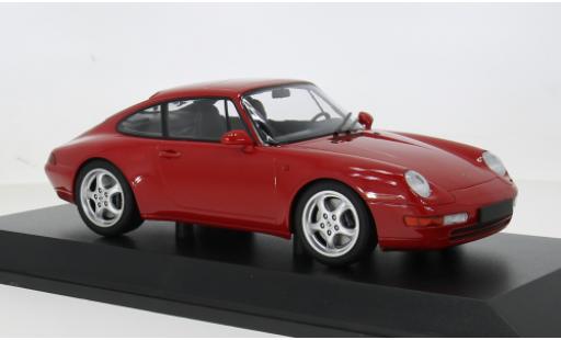 Porsche 993 1/18 Minichamps 911  rouge 1 1:18 miniature