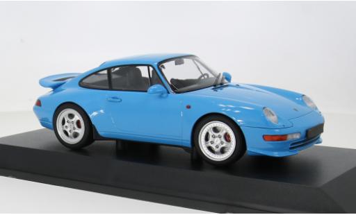 Porsche 993 1/18 Minichamps 911  RS bleue 1994 1:18 miniature