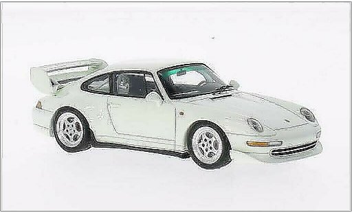 Porsche 911 Base 1/43 Spark Club Sport blanche 1995 miniature