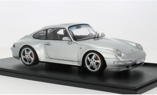 Porsche 993 1/18 Solido 911  grise 1:18 miniature