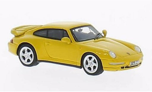 Porsche 911 Turbo 1/87 Minichamps jaune 1995 miniature