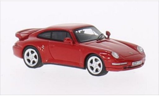 Porsche 911 Turbo 1/87 Minichamps rouge 1995 miniature
