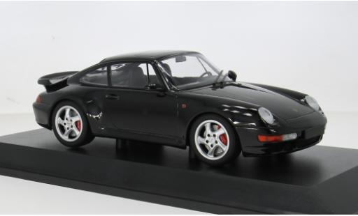 Porsche 993 Turbo 1/18 Minichamps 911  noire 1995 1:18 miniature