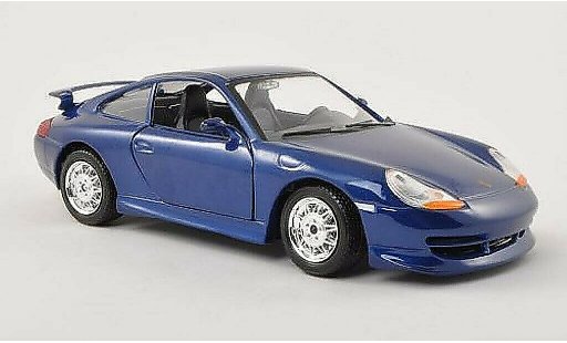 Porsche 911 GT3 1/24 Burago bleu miniature