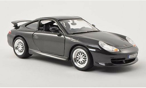 Porsche 911 GT3 1/18 Burago grise 1997 miniature
