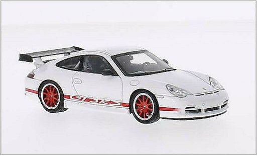 Porsche 911 GT3 1/43 Spark blanche/rouge miniature