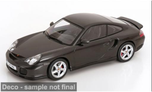 Porsche 996 Turbo 1/18 KK Scale 911  noire 2000 1:18 miniature