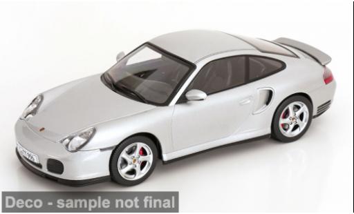 Porsche 996 Turbo 1/18 KK Scale 911  grise 2000 1:18 miniature