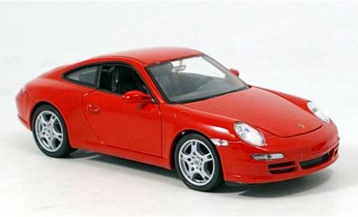 Miniature Porsche 997 1/24 Welly 911  Car rouge 1:24 Porsche 997 1/24 Welly 911  Car rouge 1:24 miniature