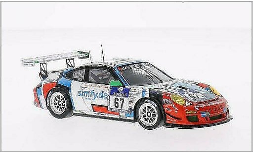 Porsche 911 GT3 CUP 1/43 Spark No.67 Teichmann Racing Raceunion 24h Nurburgring 2014 /S.van miniature