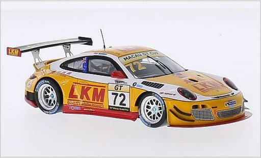 Porsche 911 GT3 1/43 Spark R No.72 LKM GT Cup GP Macau 2014 miniature