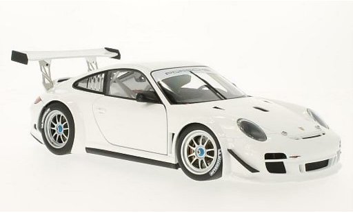 Porsche 911 GT3 1/18 Autoart R Plain Body Version blanche 2010 miniature