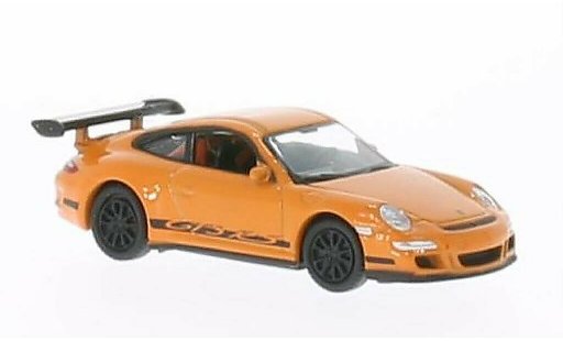Porsche 911 GT3 1/87 Welly orange miniature