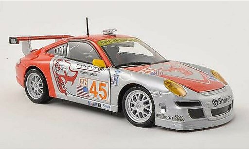 Porsche 911 GT3 1/24 Burago R No.45 Flying Lizard Motorsports ALMS miniature