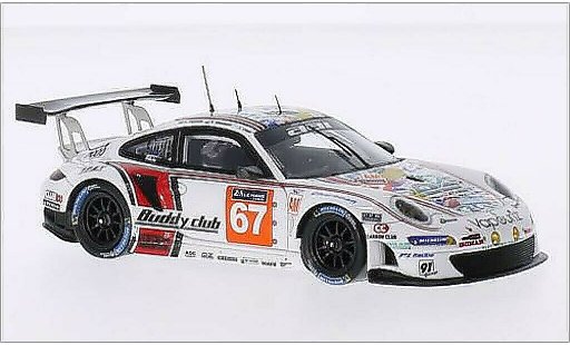 Porsche 911 GT3 1/43 Spark R No.67 AAI Motorsports 24h Le Mans 2015 miniature