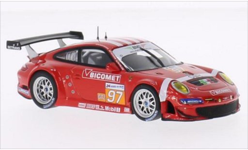 Porsche 911 GT3 1/43 Minichamps R No.97 BMS Scuderia Italia Bicomet Le Mans 24h Le Mans 2010 /R.Westbrook miniature