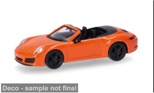 Porsche 911 1/87 Herpa Carrera 2 orange 1:87 miniature