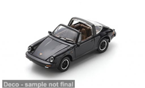 Porsche 911 1/87 Schuco Carrera 3.2 Targa noire 1:87 miniature