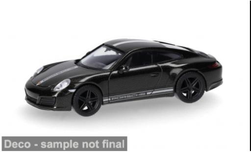 Porsche 911 1/87 Herpa Carrera 4S noire 1:87 miniature