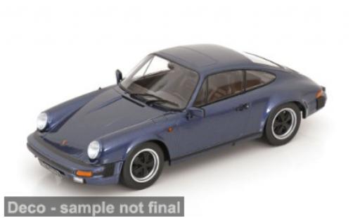 Porsche 930 1/18 KK Scale 911 Carrera bleue 1983 1:18