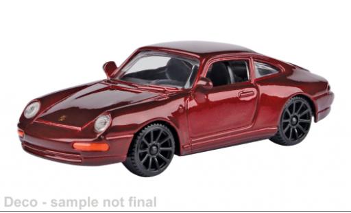 Porsche 911 1/43 Motormax Carrera rouge 1:43 miniature