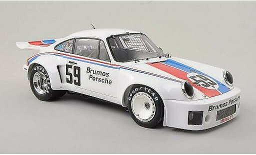 Porsche 911 Carrera 1/18 Spark R No.59 Brumos 24h Daytona 1975 /H.Haywood miniature