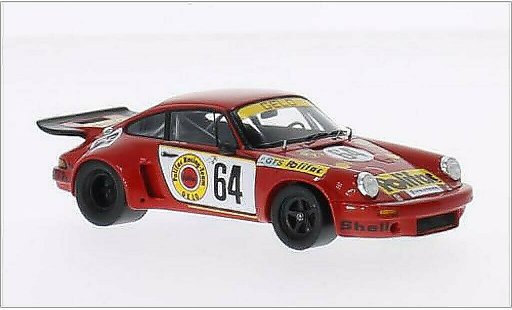 Porsche 911 Carrera 1/43 Spark R No.64 Polifac Racing Team Polifac 24h Le Mans 1974 /J.Barth miniature