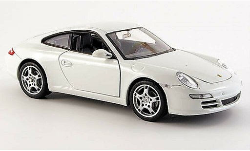 Porsche 911 S 1/24 Welly Carrera blanche miniature